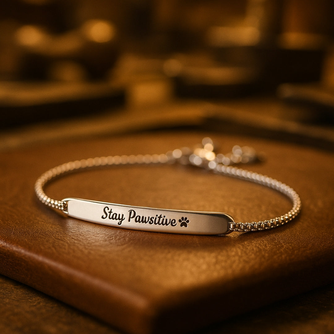 Stay Pawsitive Bracelet