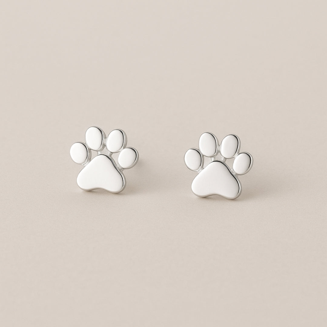 Paw Print Earrings