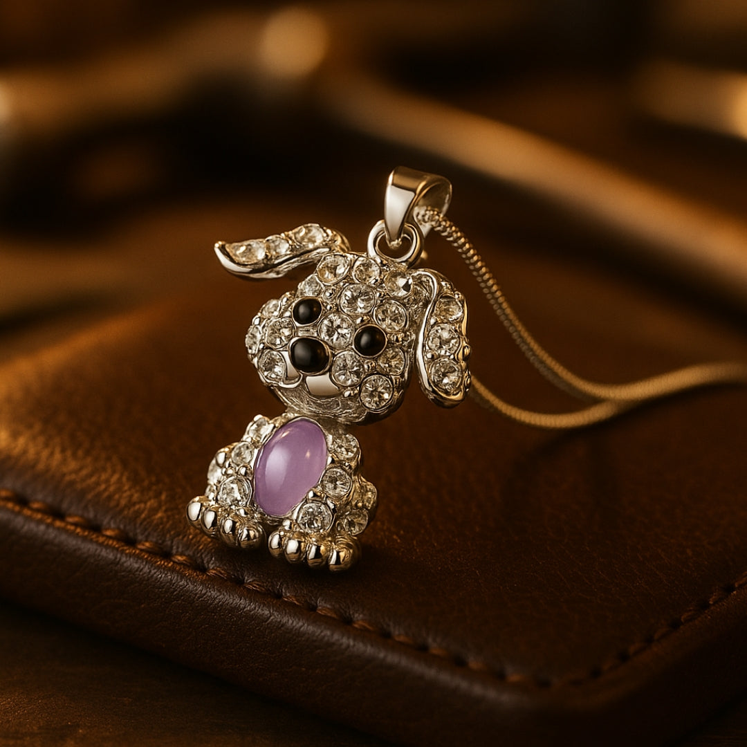 Violet Bright Toby Necklace