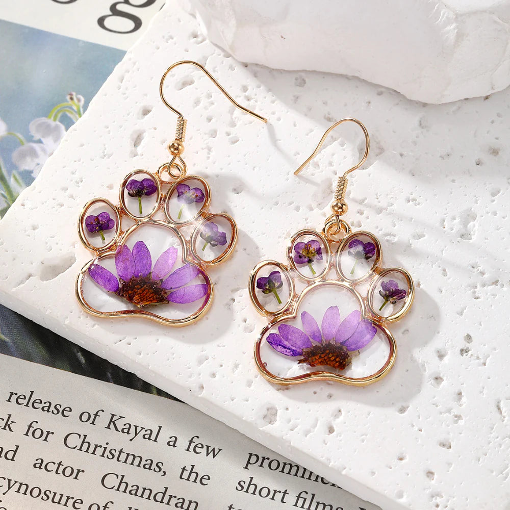 Paw Blossom Earrings