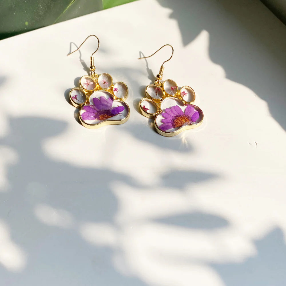 Paw Blossom Earrings