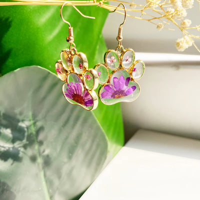 Paw Blossom Earrings