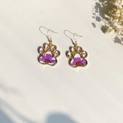 Paw Blossom Earrings