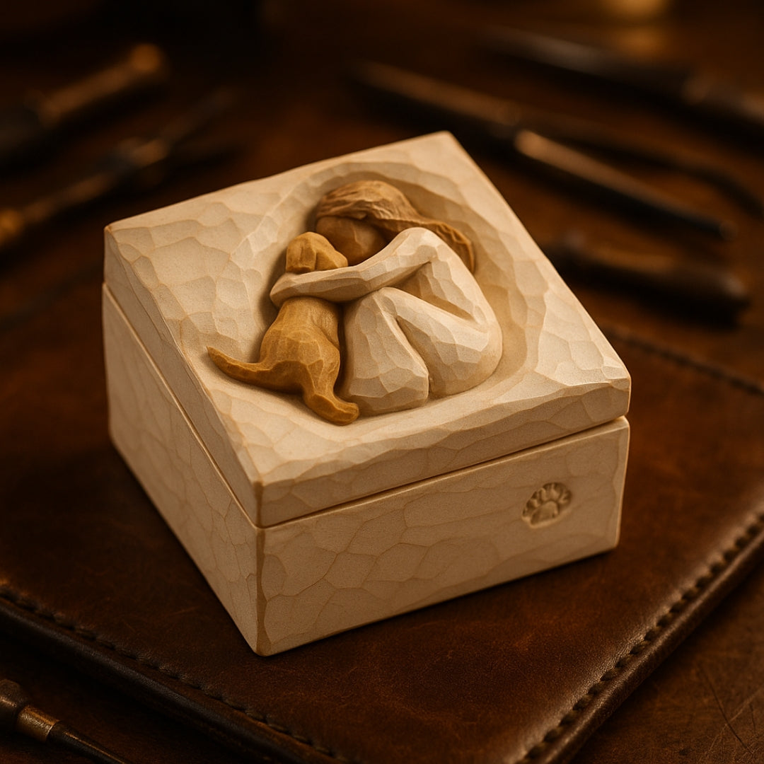 Handcrafted Memorial Storage Box