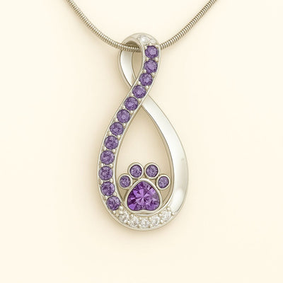 Infinite Love Amethyst Necklace