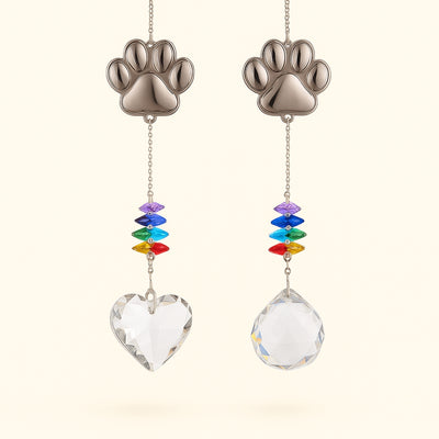 Paw Print Suncatchers
