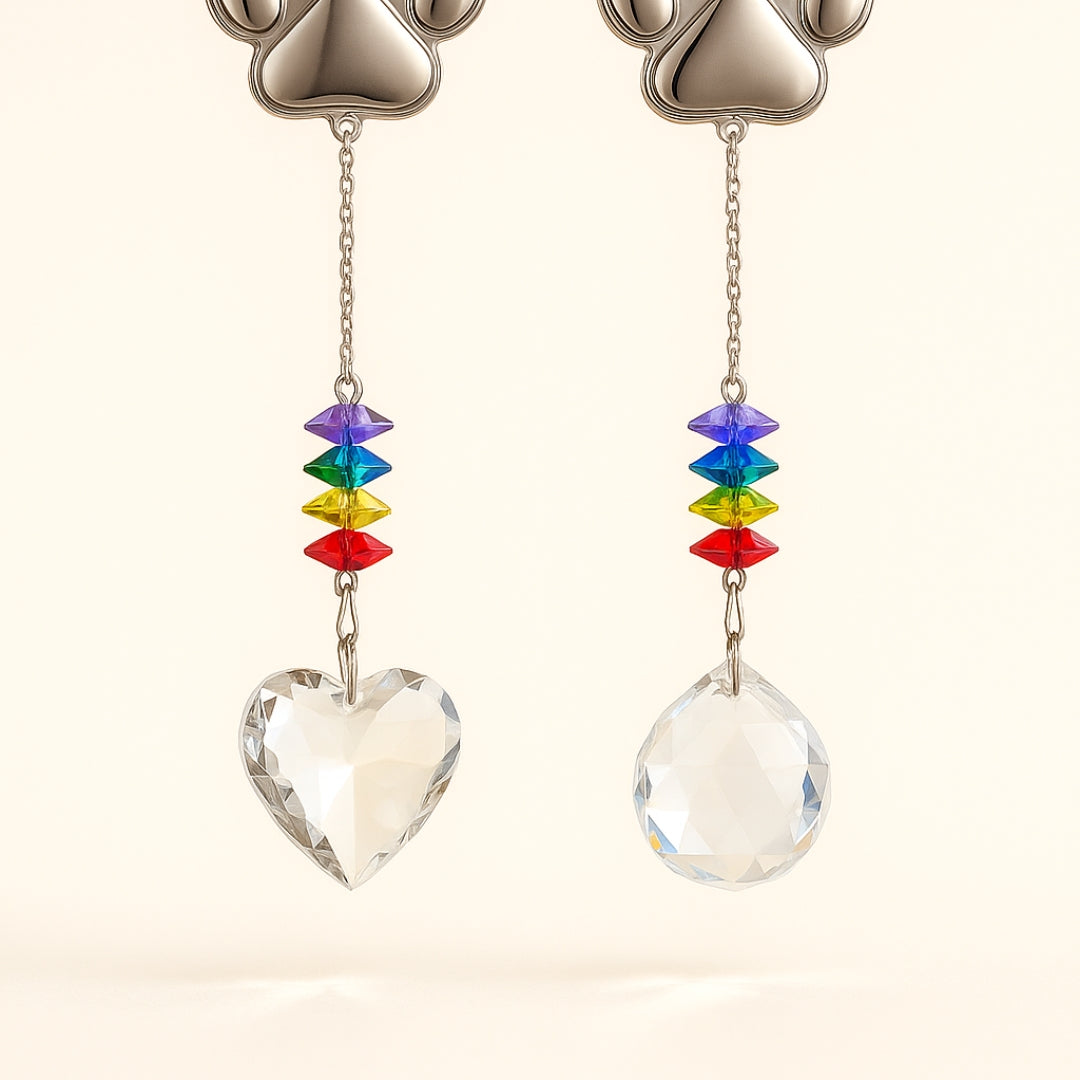 Paw Print Suncatchers