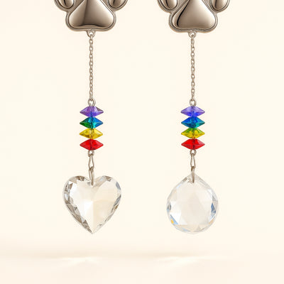 Paw Print Suncatchers