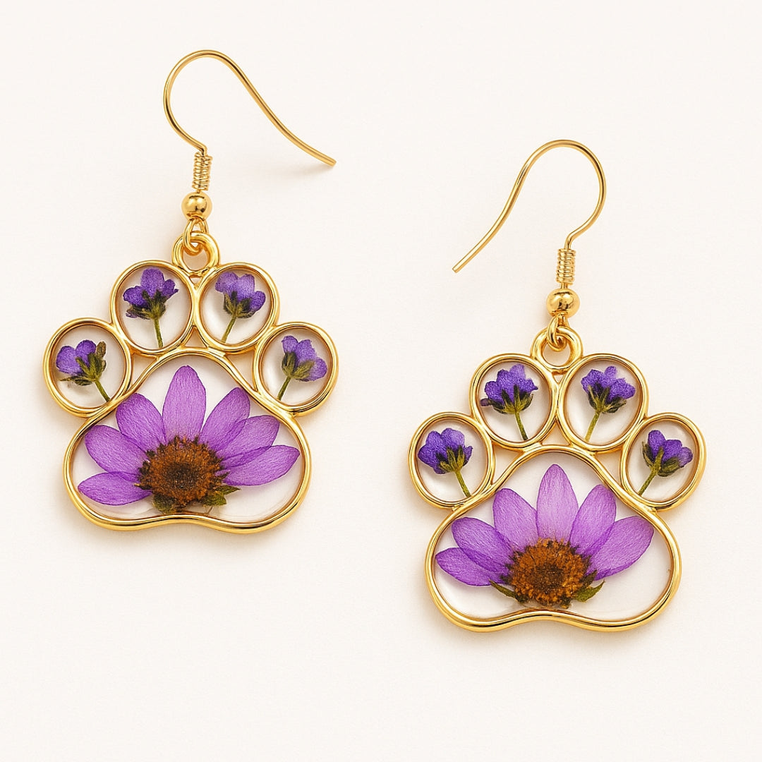 Paw Blossom Earrings