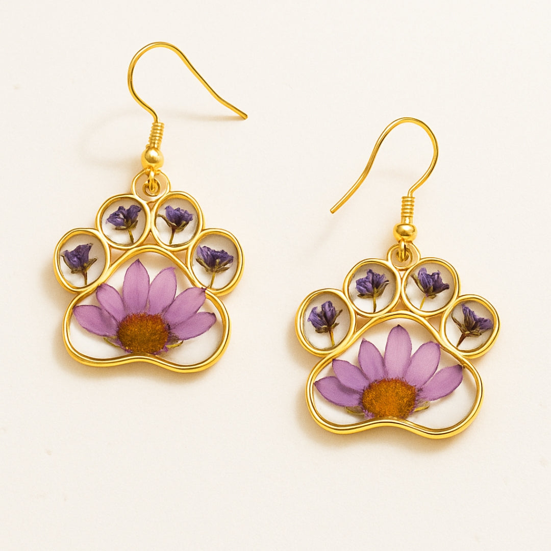 Paw Blossom Earrings