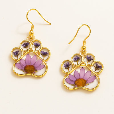 Paw Blossom Earrings