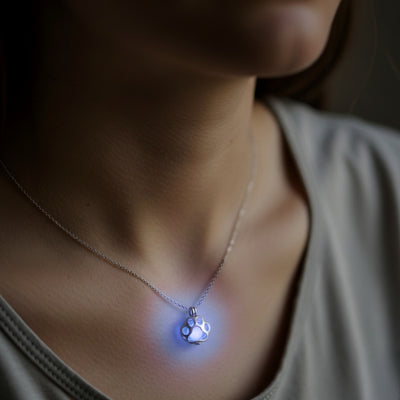 Luminous Paw Necklace