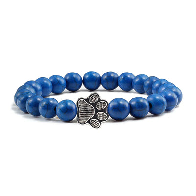 Natural Stone Paw Bracelet