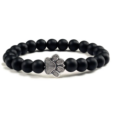Natural Stone Paw Bracelet