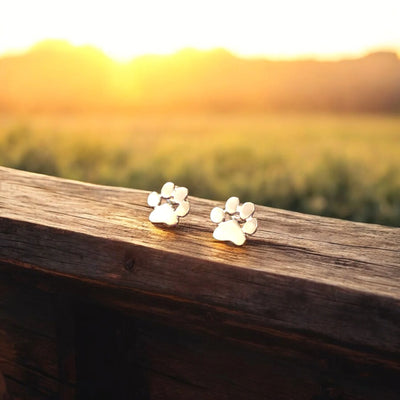 Paw Print Earrings