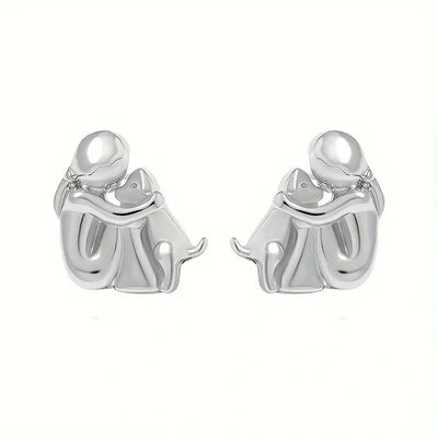 Dog Hug Earrings