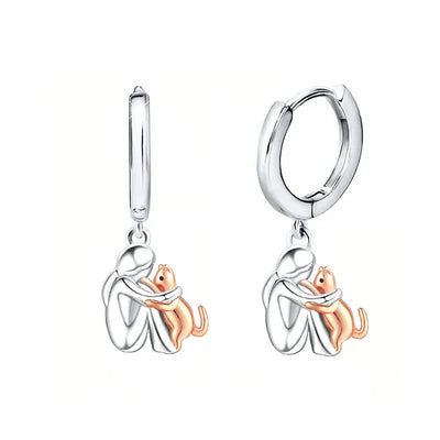Cat Hug Earrings