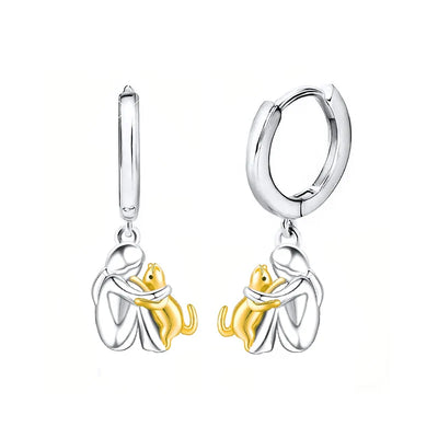 Cat Hug Earrings