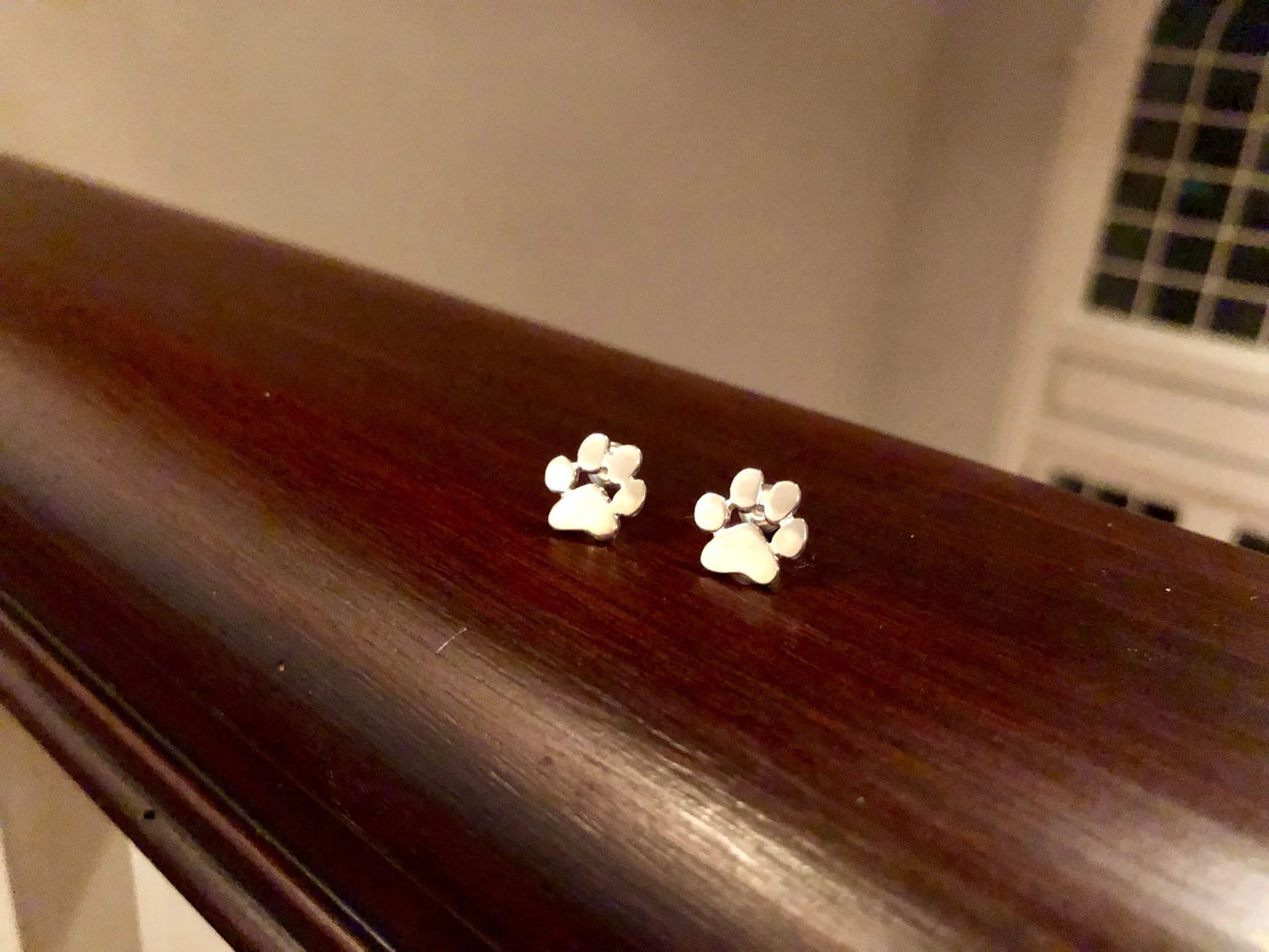 Paw Print Earrings