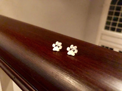 Paw Print Earrings